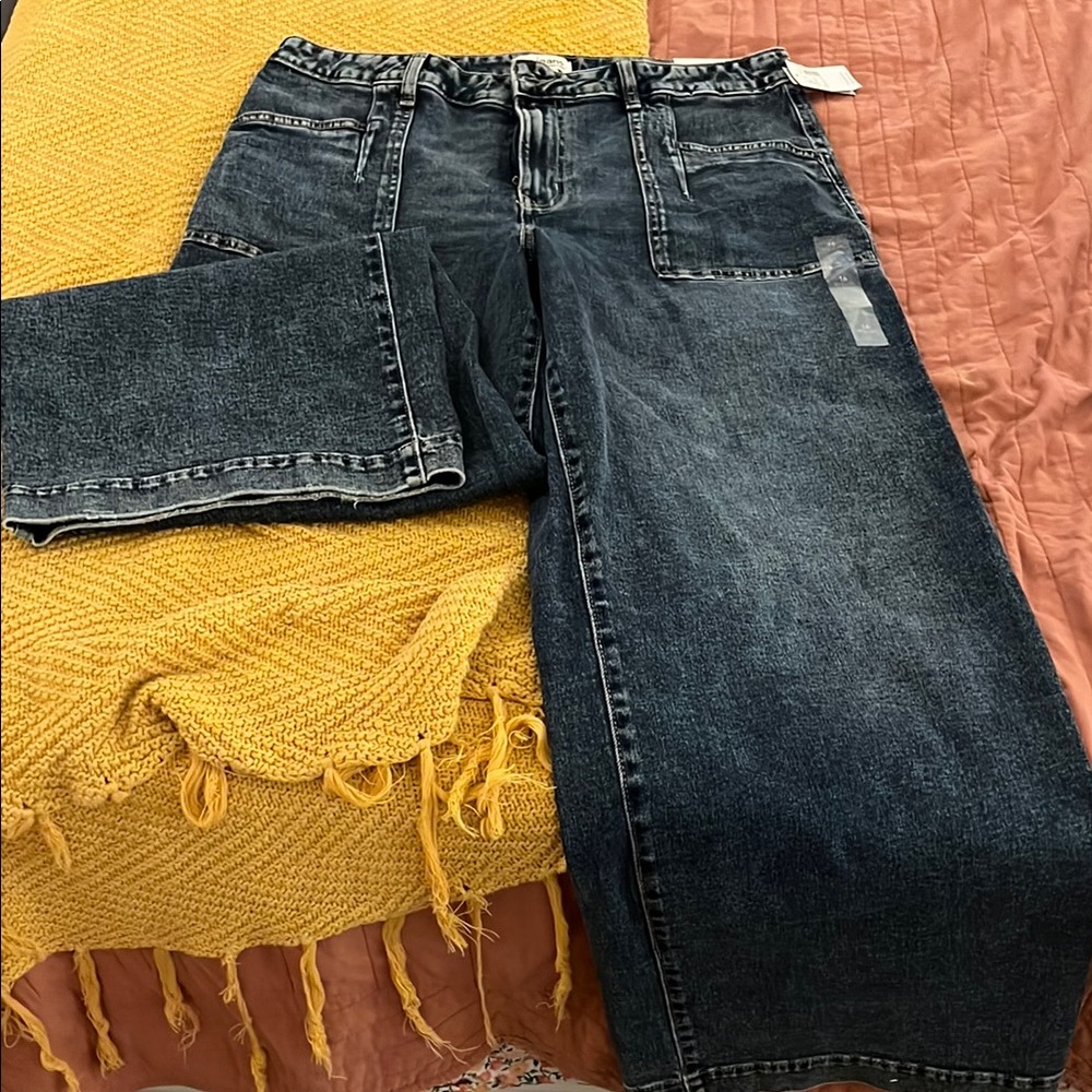 M. Jeans  Dark Wash Wideleg Jeans